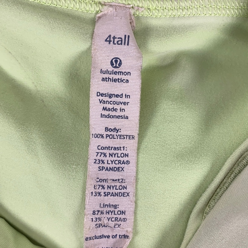 Lululemon women’s pace setter skirt size 4 Tall - Picture 4 of 12